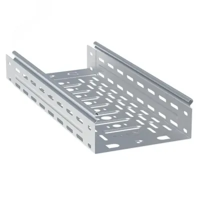 Лоток перфорированный металлический 100х500x3000-1,5мм (6м)