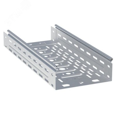 Лоток перфорированный металлический 80х400x3000-1,2мм (12м) HDZ