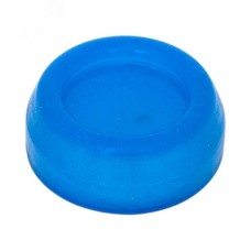 Силиконовый колпачок синий для плоской кнопки XB4