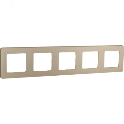 Рамка 5-местная шампань INSPIRIA