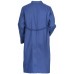 Халат женский рабочий (ткань Диагональ,195), темно-синий, 48-50 158-164