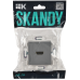 SKANDY Розетка HDMI SK-H01Gr серый IEK