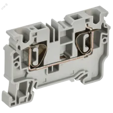 ARMAFIX Клемма пружинная CX6 6мм2 проходная серая IEK
