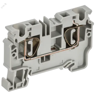 ARMAFIX Клемма пружинная CX6 6мм2 проходная серая IEK