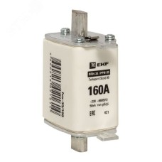 Плавкая вставка ППН-33 160/160А габарит 00 EKF