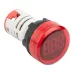 Индикатор значения напряжения красный ED16-22VD EKF