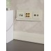 BRITE Рамка 3 поста РУ-3-2-Бр стекло песчаный RE IEK
