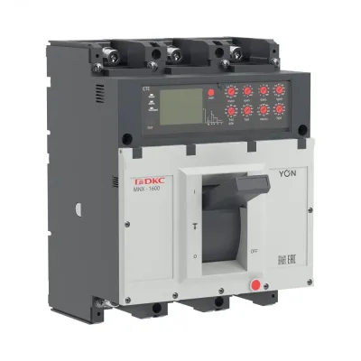 Выключатель автоматический YON pro MNX1600M 3P 1250 A 100 kA при AC415V расцепитель ETE
