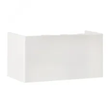 Соединитель (100х40) (2 шт) Plast PROxima белый