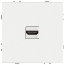 Розетка скрытого монтажа в рамку HDMI IP20 белый матовый 15-3114-08 Galaxy