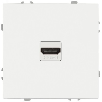Розетка скрытого монтажа в рамку HDMI IP20 белый матовый 15-3114-08 Galaxy