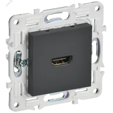 SKANDY Розетка HDMI SK-H01G графит IEK