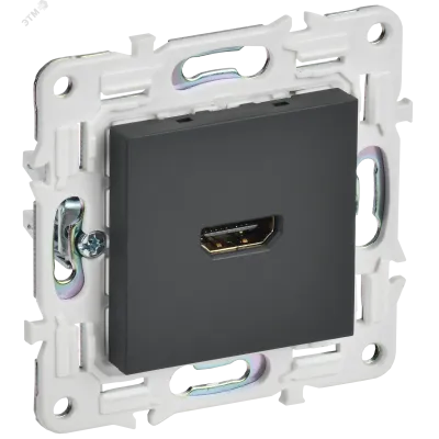SKANDY Розетка HDMI SK-H01G графит IEK