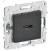 SKANDY Розетка HDMI SK-H01G графит IEK