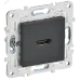 SKANDY Розетка HDMI SK-H01G графит IEK