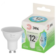 Лампа светодиодная MR16-12W-840-GU10 GL 12Вт софит яркий белый свет GU10 GREEN LINE LED