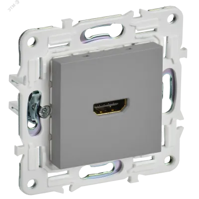SKANDY Розетка HDMI SK-H01Gr серый IEK