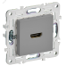 SKANDY Розетка HDMI SK-H01Gr серый IEK