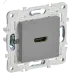 SKANDY Розетка HDMI SK-H01Gr серый IEK