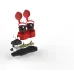 Колодка KX-2e-RED-IP44 каучуковая с заземлением 2 розетки 16A IP44 красная