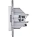 Розетка компьютерная двойная RJ45 категория 6 UTP белый INSPIRIA