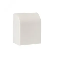 Заглушка (20х10) (4 шт) Plast EKF Белый
