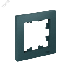 Рамка однопостовая ATLASDESIGN изумруд