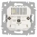 Розетка Intro Accent 6-410-04 , P+E Schuko со шторками, 16А-250В + 2хUSB, IP20, СУ, шампань