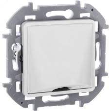 Вывод кабеля с зажимом для кабеля белый INSPIRIA