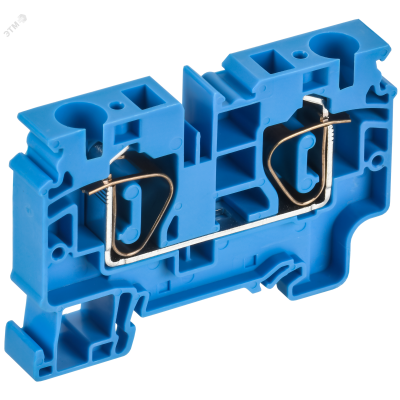 ARMAFIX Клемма пружинная CX10 BU 10мм2 проходная синяя IEK