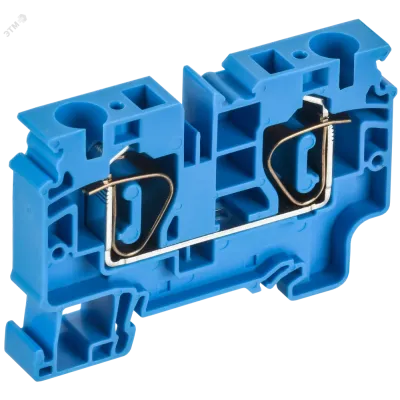 ARMAFIX Клемма пружинная CX10 BU 10мм2 проходная синяя IEK