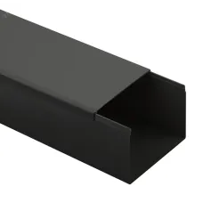 Кабель-канал ЭРА KK-B-80-40 черный 80x40мм 12м