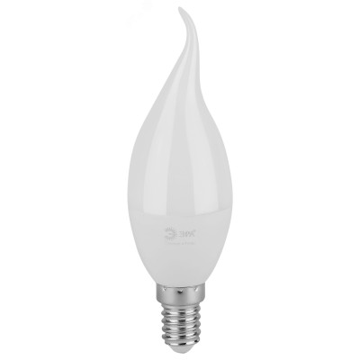 Лампа светодиодная LED 6Вт E14 яркий белый свет свеча на ветру BXS-6W-840-E14 GREEN LINE