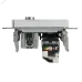 BRITE Розетка двойная TV+RJ45 кат.5E РТВ/РК12-БрГН металл хром/никель IEK