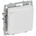 BRITE Розетка 1-местная с заземлением с защитными шторками и крышкой 16А IP44 РСбш10-3-44-БрАБ арктический белый IEK