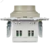 SKANDY Светорегулятор поворотный 600Вт SK-D01B бежевый IEK