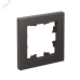 ATLASDESIGN 1-постовая РАМКА, БАЗАЛЬТ