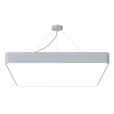 Светильник LED ЭРА Geometria SPO-164-W-40K-110 Quadro 110Вт 4000К 10500Лм IP40 800*800*80 белый подвесной