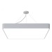 Светильник LED ЭРА Geometria SPO-164-W-40K-110 Quadro 110Вт 4000К 10500Лм IP40 800*800*80 белый подвесной