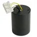 Светильник потолочный MR16 20W 220V, черный, ML177 с клеммой в комплекте
