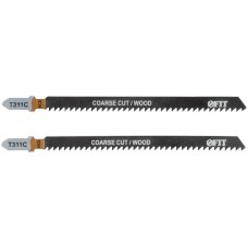 Полотна по дереву, HCS, разведенные, фрезерованные зубья, 126/100/2,5 мм (Т311С), 2 шт.