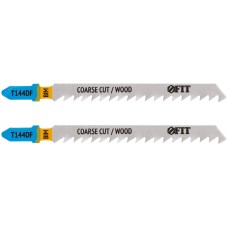 Полотна по дереву, Bimetal, разведенные, шлифованные зубья, 100/74/4 мм(Т144DF), 2 шт.