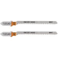 Полотна по дереву, HCS, остроконечные зубья, 82/56/1,4 мм (Т101AO),2 шт.