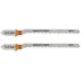 Полотна по дереву, HCS, остроконечные зубья, 82/56/1,4 мм (Т101AO),2 шт.
