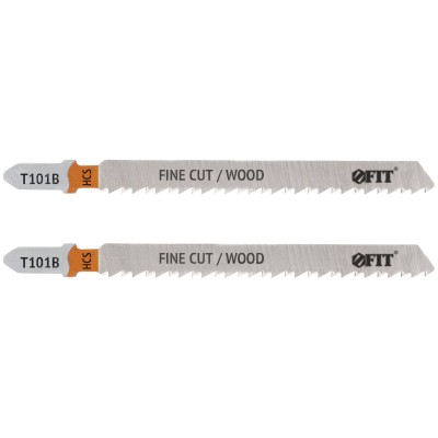 Полотна по дереву, HCS, шлифованные под свободным углом зубья, 100/74/2,5 мм (T101B), 2шт.