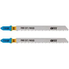 Полотна по дереву, Bimetal, шлифованные под свободным углом зубья, 100/74/2,5 мм (T101BF), 2 шт.