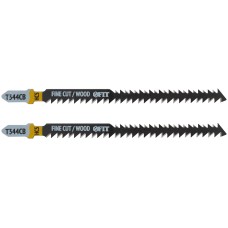 Полотна по дереву двусторонние, HCS, шлифованные под свободным углом зубья, 116/90 мм, T344CB, 2 шт.