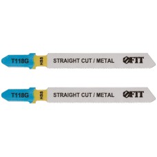 Полотна по металлу, HSS, фрезерованные, волнистые зубья, 76/51/0,7 мм (Т118G), 2 шт.