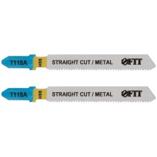 Полотна по металлу, HSS, фрезерованные, волнистые зубья, 76/51/1,2 мм (T118A), 2 шт.