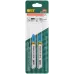 Полотна по металлу, Bimetal, фрезерованные, волнистые зубья, 76/51/0,8 мм (T118GF), 2 шт.
